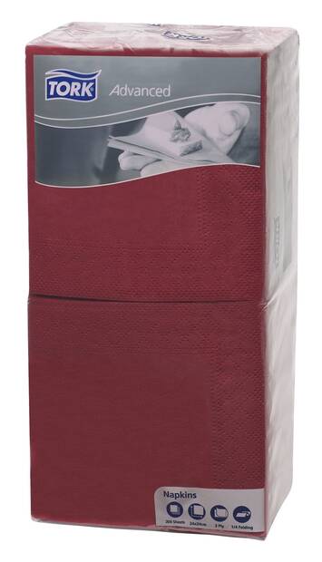 Lautasliina 24x24cm 1/4 TORK Cocktail - Servietit ja lautasliinat - 117180 - 1