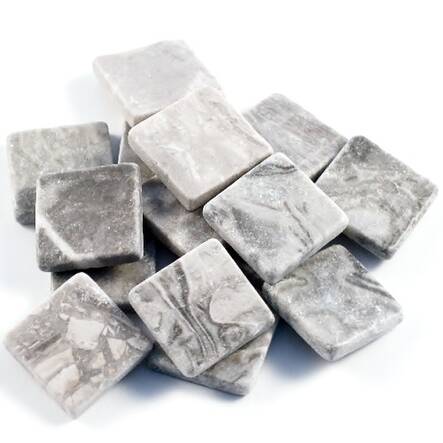 Mosaiikki marmori Azul Gris 10mm 100g - Askartelutarvikkeet - 147160 - 1