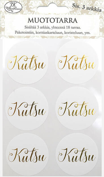 Muototarra Kutsu - Tarrat ja tarrakirjat - 158650 - 1