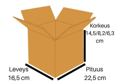 Pahvilaatikko nro 1 - Pahvilaatikot - 132690 - 1