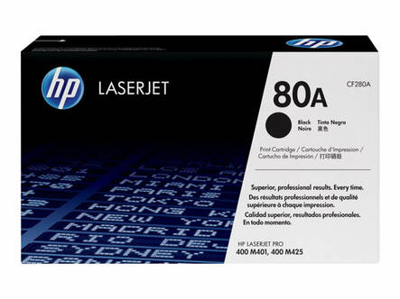 Värikasetti HP 80A CF280A laser - HP laservärikasetit ja rummut - 149520 - 1