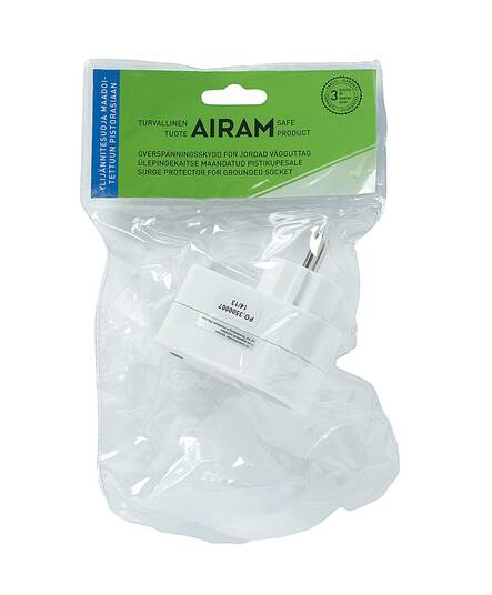 Ylijännitesuoja 16a 250v -vain maad. pistorasiaan - Varalamput ja loisteputket - 134620 - 2