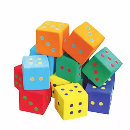 Arpakuutio 5,1x5,1cm, 12kpl/pss - Lelut - 185840 - 1