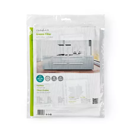 Liesituulettimen Rasvasuodatin Nedis - Kiinteistövarusteet - 143970 - 2