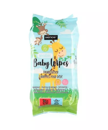 Puhdistuspyyhe SENCE Baby Wipes - Hoivatuotteet - 180950 - 1