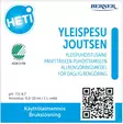 Käyttöliuosetiketti HETI Joutsen - Käyttöliouspullot ja -etiketit - 163420 - 1