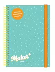 Maker+, turkoosi - Pöytäkalenterit - 185240 - 1