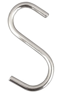 Keittiön välitilatangon S-koukku - Pientarvikkeet - 135000 - 1