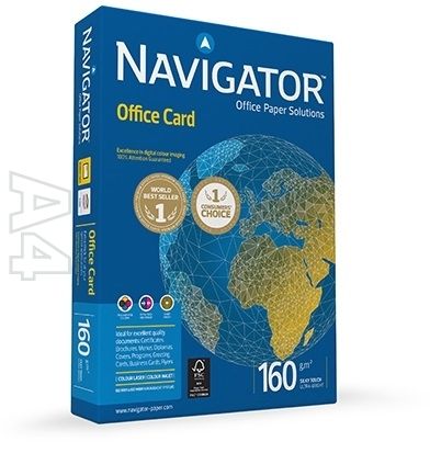 Kopiopaperi A4/160g NAVIGATOR - Kopiopaperit - 127580 - 1