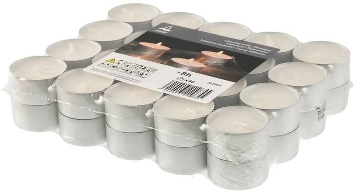 Lämpökynttilä 40kpl/pkt POLAR - Kynttilät, lyhdyt ja tarvikkeet - 145200 - 1