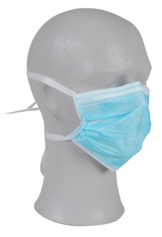 Leikkausmaski Excellent nauhoilla ABENA - Hengityssuojaimet - 174040 - 1