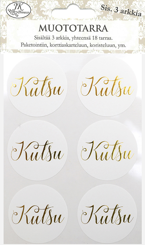 Muototarra Kutsu - Tarrat ja tarrakirjat - 158650 - 1