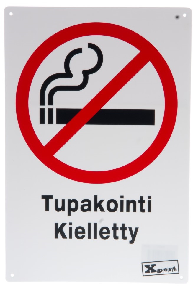 Opaste Tupakointi kielletty - Kiinteistövarusteet - 140120 - 1