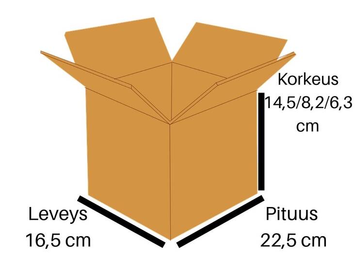 Pahvilaatikko nro 1 - Pahvilaatikot - 132690 - 1
