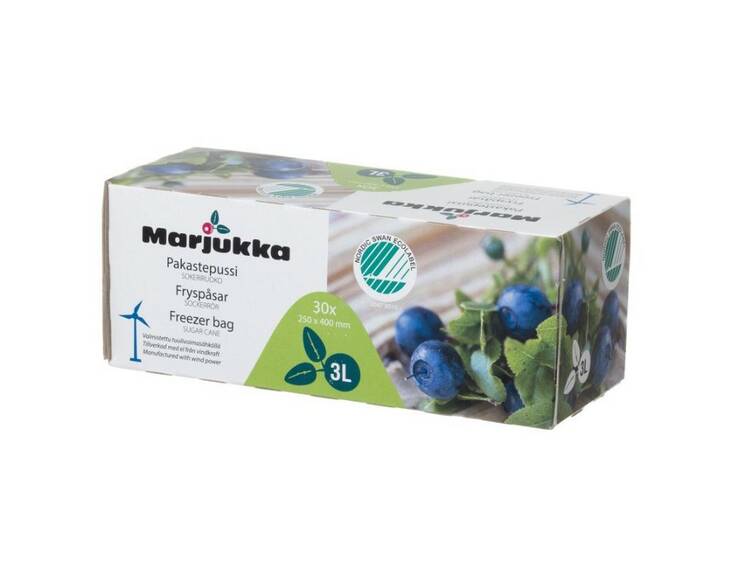 Pakastepussi Eko 3L MARJUKKA - Elintarvikepaperit ja -pussit - 177200 - 1