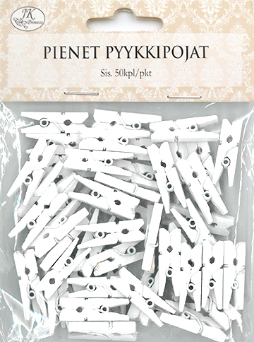 Pyykkipoika pieni 2,5cm - Askartelutarvikkeet - 155190 - 1