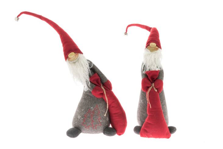 Tonttu 75cm lahjasäkin kanssa - Kausikoristeet - 154090 - 1