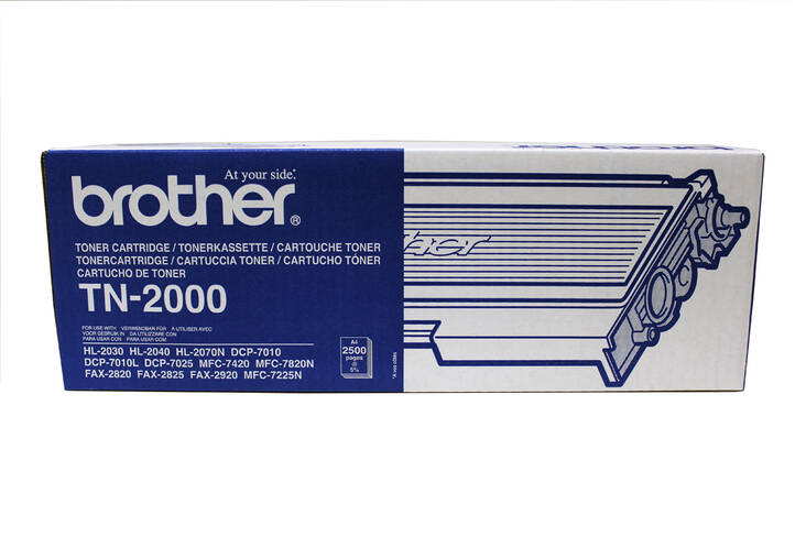 Värikasetti BROTHER TN-2000 laser - Brother laservärikasetit ja rummut - 113190 - 1