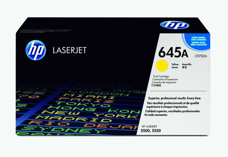 Värikasetti HP 645A C9732A laser - HP laservärikasetit ja rummut - 112050 - 1