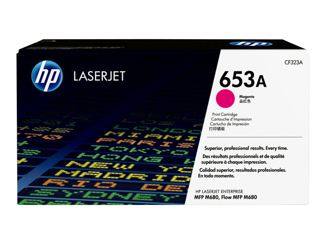 Värikasetti HP 653A CF323A - HP laservärikasetit ja rummut - 166450 - 1