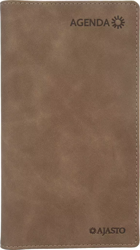 Agenda horizontal, ruskea - Taskukalenterit - 189390 - 1