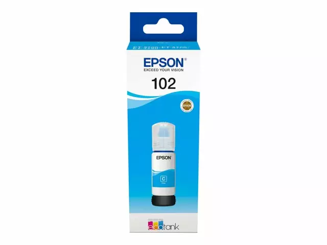 EPSON 102 mustesuihku pullo - Mustesuihkuvärit Epson - 182180 - 1