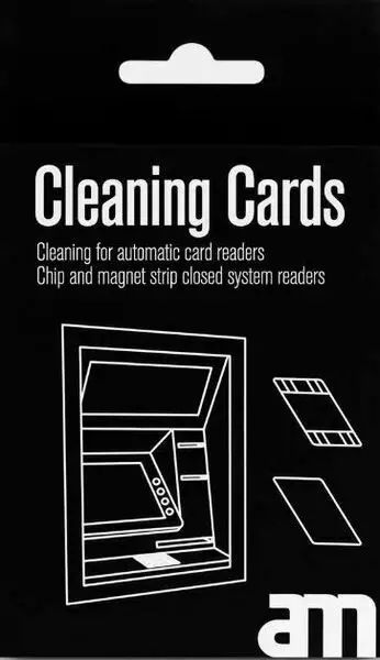Puhdistuskortti AM Sirukortinlukijoille - ATK:n puhdistusaineet ja liinat - 117320 - 1