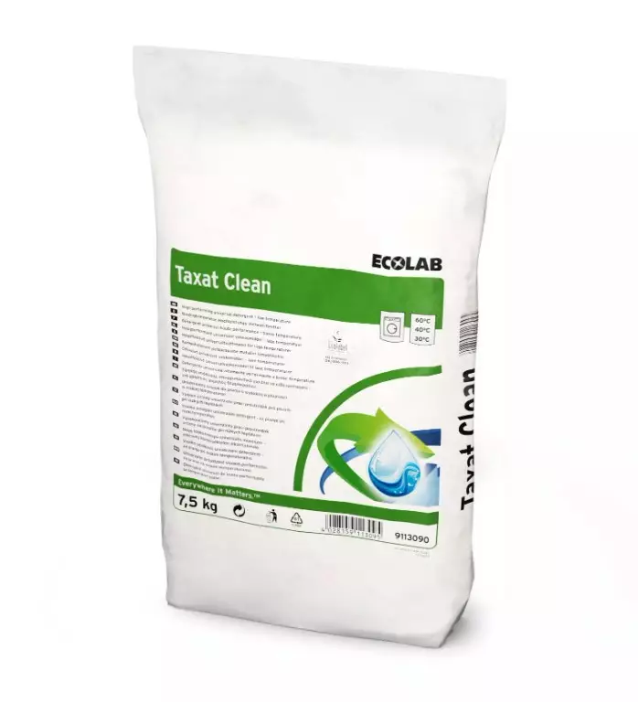 Pyykinpesuaine 7,5kg ECOLAB Taxat Clean - Tekstiilien puhdistus ja huolto - 177920 - 1