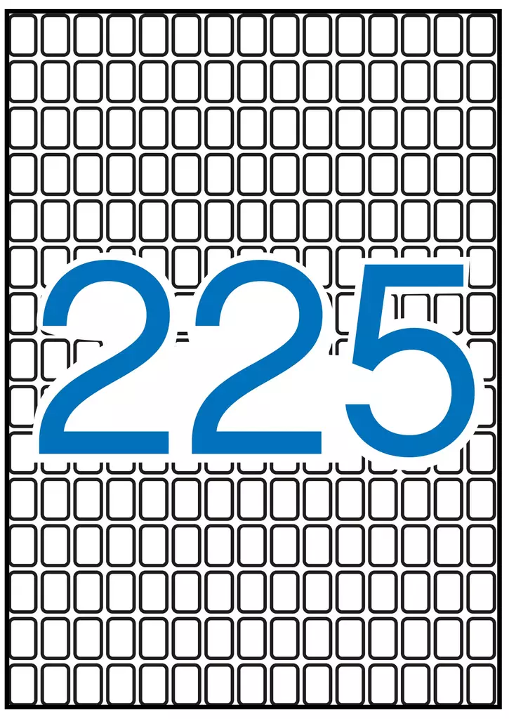 Tarraetiketti 8x12mm APLI - Etiketit-, tulostuskortit ja tarrakalvot - 102180 - 1