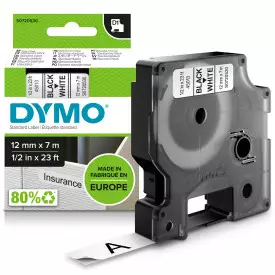 Tarranauha DYMO 12mmx7m 45013 - Tarra- ja kohokirjoitinteipit Dymo - 104060 - 1