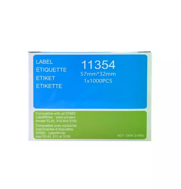 Tarranauha Tarvike DYMO 57x32mm 11354 - Tarra- ja kohokirjoitinteipit Dymo - 186220 - 1