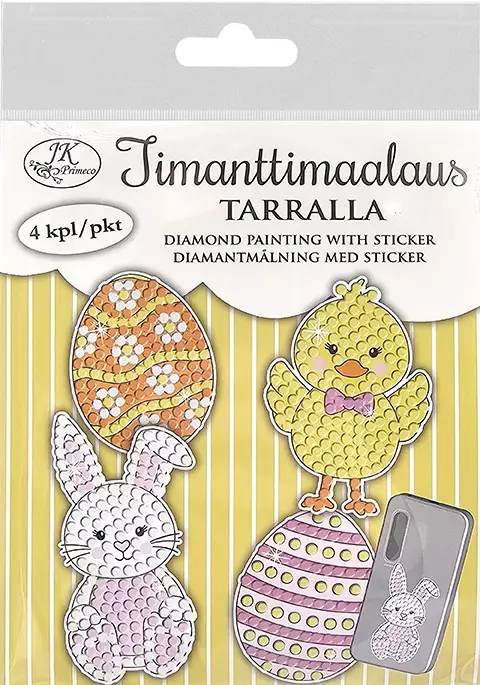 Timanttimaalaustarra Pääsiäinen - Tarrat ja tarrakirjat - 183350 - 1