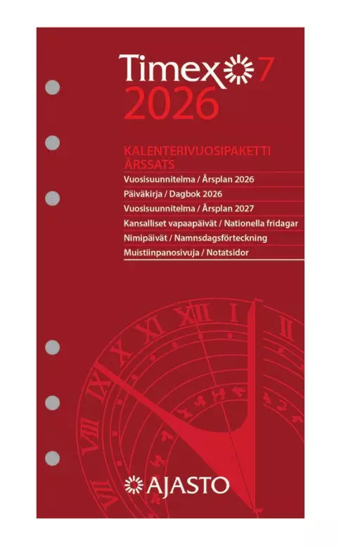 Timex 7 -vuosipaketti - Taskukalenterit - 185220 - 1