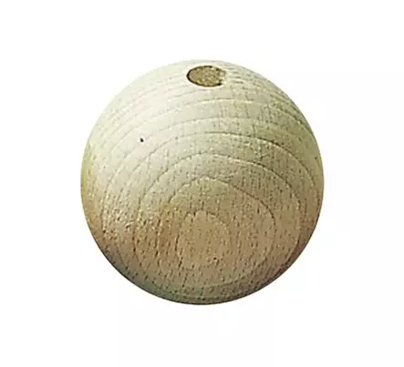 Puuhelmi 35mm 250kpl/pss - Askartelutarvikkeet - 151461 - 1