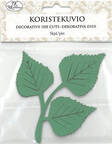 Koristekuvio Koivunlehdet 5kpl/pkt - Koristekuviot korttiaskarteluun - 160211 - 1