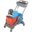 Moppikärry kahdelle ämpärille 2x18L - Siivousvaunut ja tarvikkeet - 175801 - 1