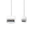 USB 2.0 Kaapeli A-Uros-Micro B-Uros 1m - Puhelintarvikkeet - 155401 - 2