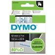 Tarranauha DYMO 12mmx7m 45014 - Tarra- ja kohokirjoitinteipit Dymo - 104061 - 1