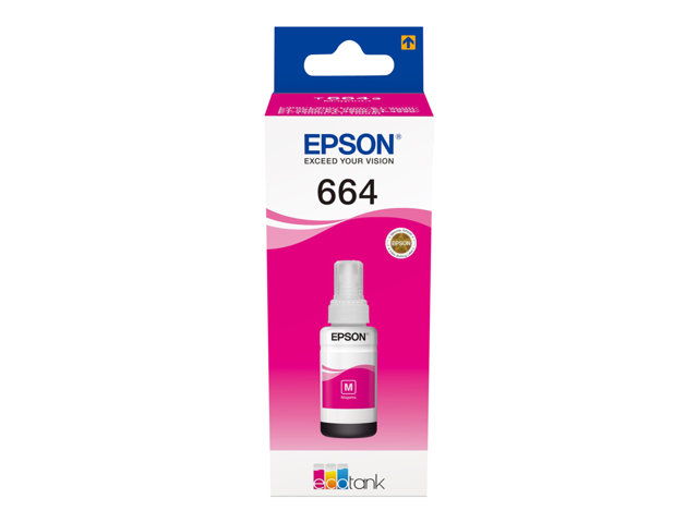 EPSON T6643 mustesuihku pullo - Mustesuihkuvärit Epson - 154721 - 1