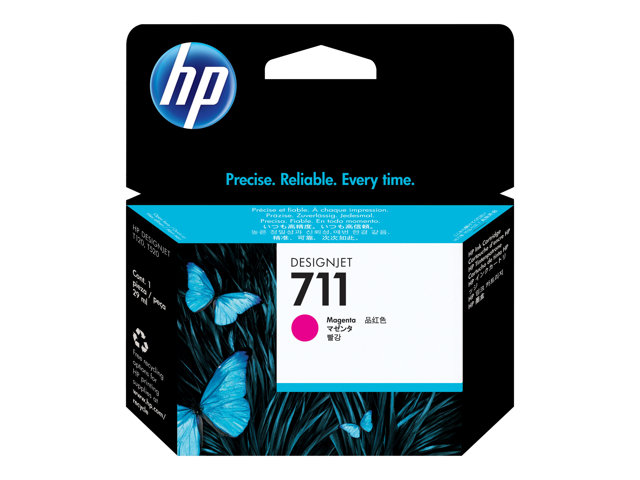 HP 711 CZ131A mustesuihku - Mustesuihkuvärit HP - 133391 - 1