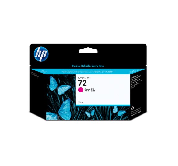 HP 72 C9372A mustesuihku - Mustesuihkuvärit HP - 122591 - 1