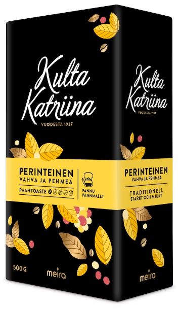 Kahvi 500g KULTA KATRIINA Pannukahvi - Kahvit, teet ja kaakaot - 158411 - 1