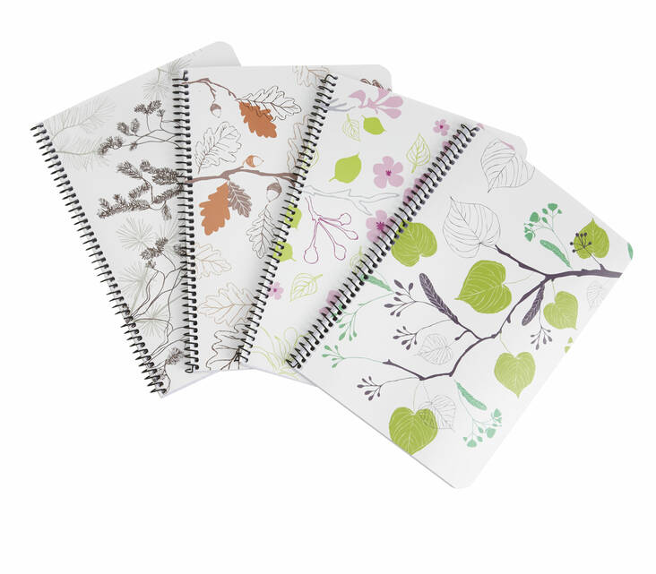 Kierrevihko A5/80 PAPERIPISTE - Kierrevihkot - 164331 - 1