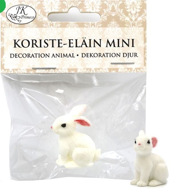 Koriste-eläin pupu mini - Askartelutarvikkeet - 168341 - 1
