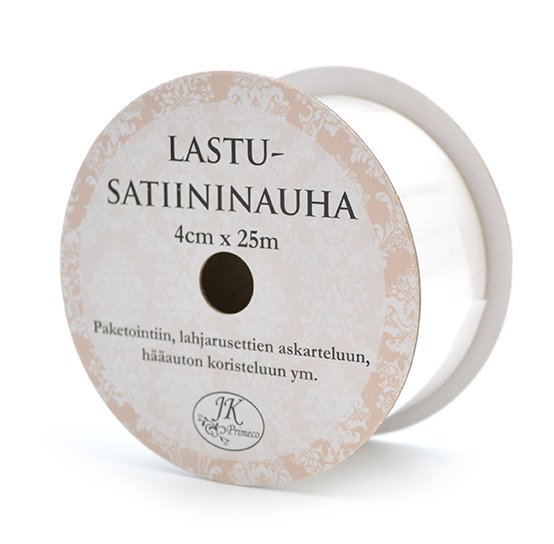 Lastusatiininauha 4cmx25m - Askartelutarvikkeet - 158631 - 1