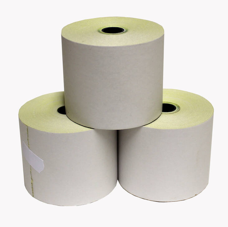 Kassakuittirulla 57x60x13mm (17m) - Kassa- ja maksupääterullat 2-osaiset - 127211 - 1