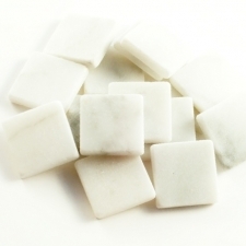 Mosaiikki marmori Bianco Carra 10mm 100g - Askartelutarvikkeet - 147161 - 1