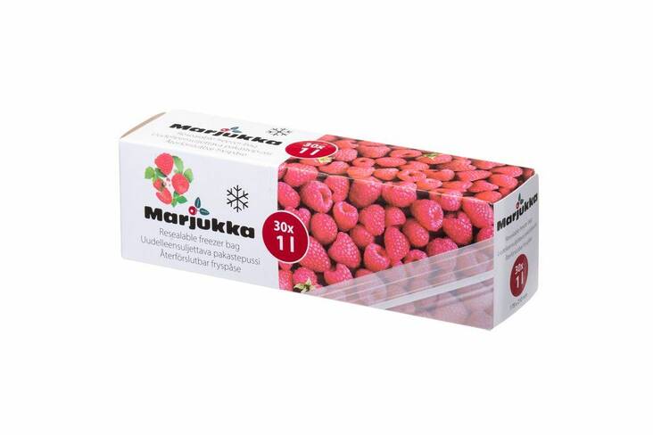 Pakastepussi 1L MARJUKKA - Elintarvikepaperit ja -pussit - 105171 - 1
