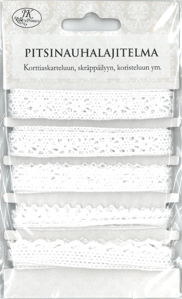 Pitsinauhalajitelma 5x1m - Askartelutarvikkeet - 136041 - 1