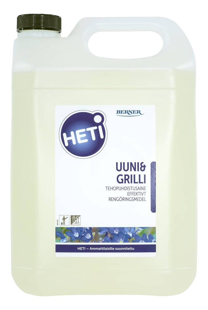 Puhdistusaine 5L HETI Uuni & Grilli - Astianpesuaineet ja keittiön puhtaus - 150861 - 1